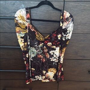 Just Cavalli Floral Print Women's Top